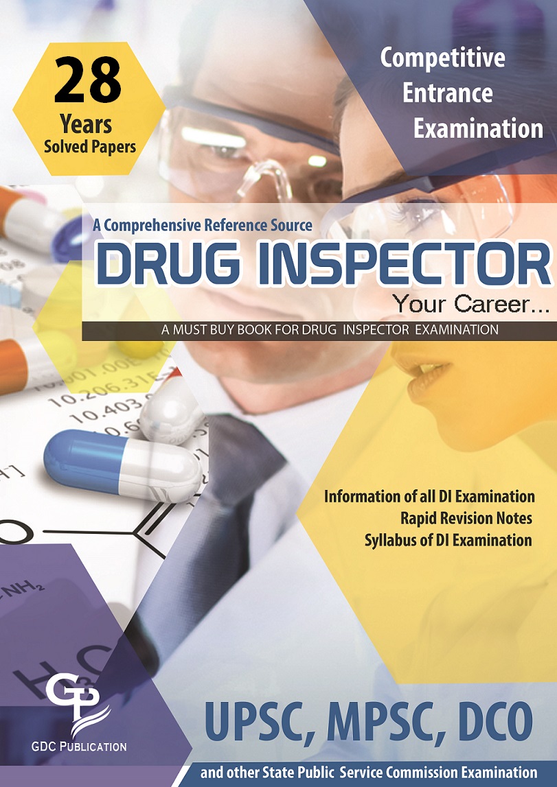 DRUG INSPECTOR PRACTICE BOOK - GDC online Test Series